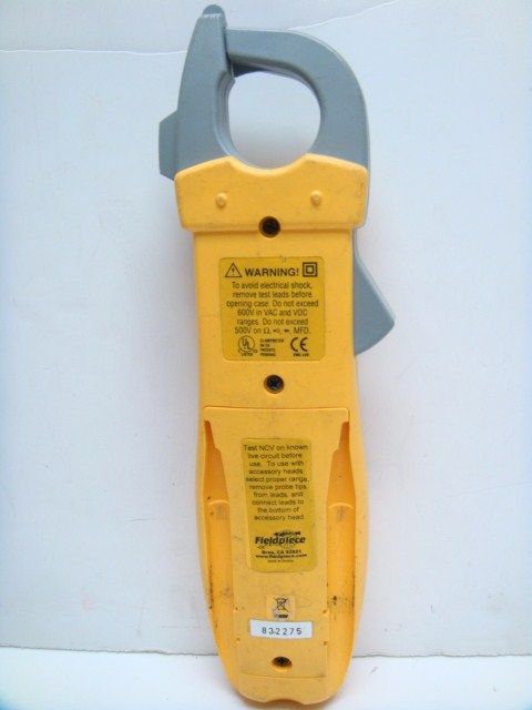 FIELDPIECE SC76 CLAMP METER W/CASE  