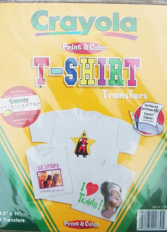 Pack Print Color T shirt Transfers Printable Iron Ons  