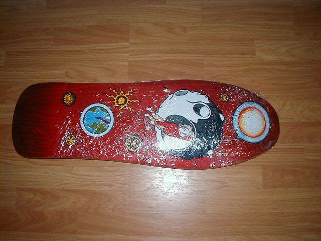 vintage skateboard deck planet earth ken park 89/90orgn  