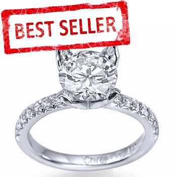 70 carat D/SI UNIQUE DESIGNER BRILLIANT DIAMOND ENGAGEMENT 14K WHITE 