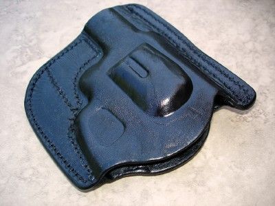 LEATHER FRONT POCKET HOLSTER   S&W 38 SPECIAL REVOLVER  