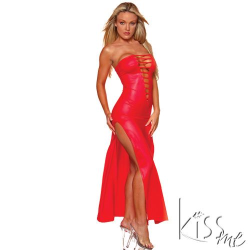 SEXY OPEN FRONT TUBE GOWN DRESS/CLUBWEAR  