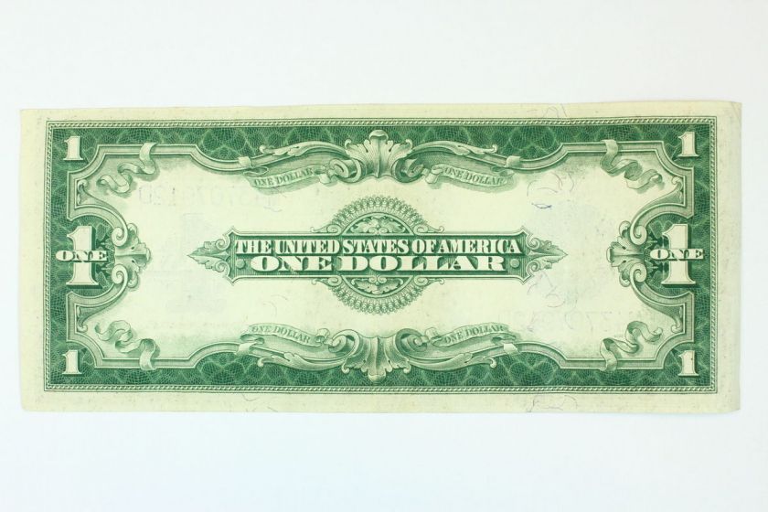 1923 One Dollar $1 Bill Blue Seal Silver Certificate Large Note F 237 