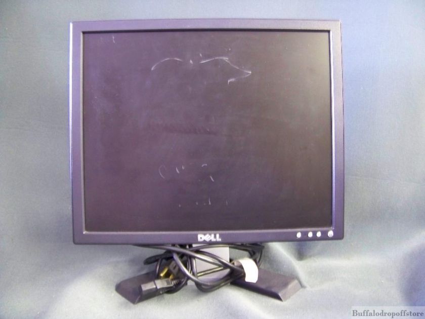 17 Dell E176FPC 720p LCD Monitor Black screen display  