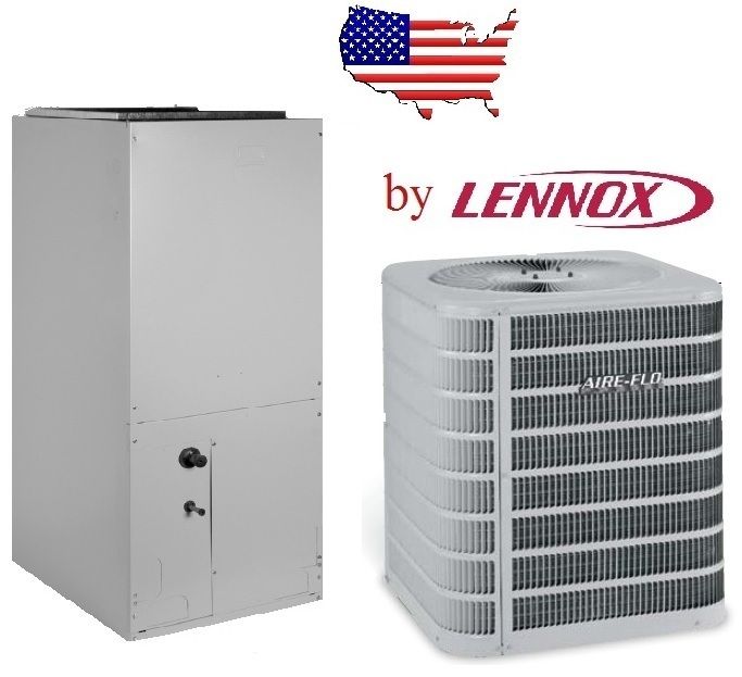 TON R410a 13 SEER Heat Pump Split System/Air Handler/Heater  