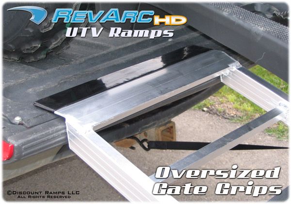 90 x 64 REVARC TRIFOLD ATV UTV GOLF CART RAMP 2100 LB  