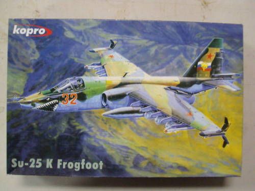 KOPRO 1/72 SUKHOI SU25K AIRCRAFT MODEL KIT PLANE  