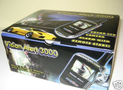 Vision Alert 3000 LCD Camera Car Alarm w/ Remote Start  