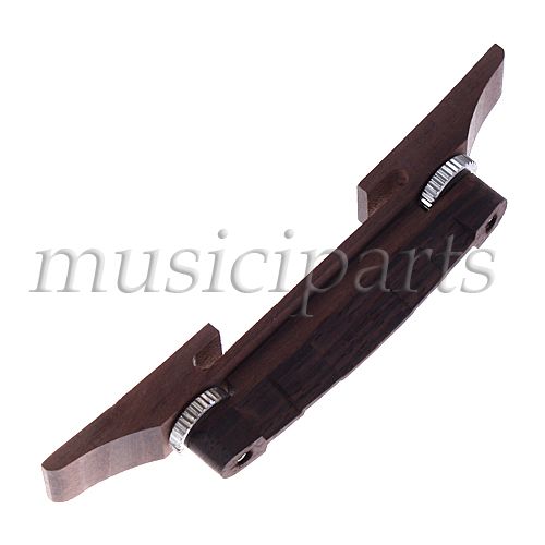 New Archtop Jazz Guitar Bridge Rosewood Chrome Hardware guitar parts 