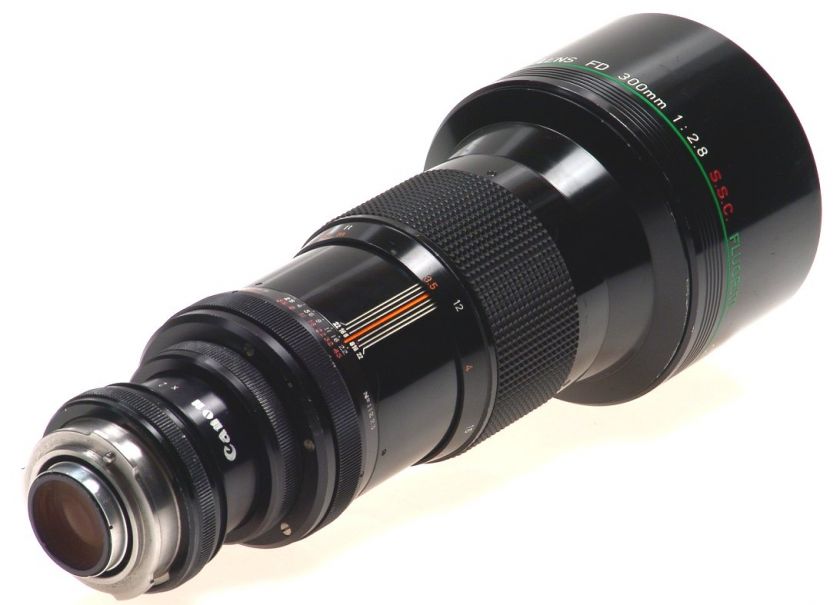 CANON LENS FD 300mm 12.8 S.S.C. FLUORITE ARRI MOUNT NR  