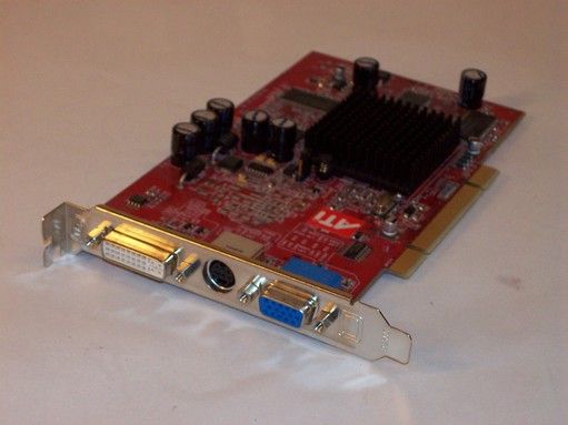 APPLE MAC ATI RADEON 9200LE 128MB PCI Video Card DVI VGA S VID 109 