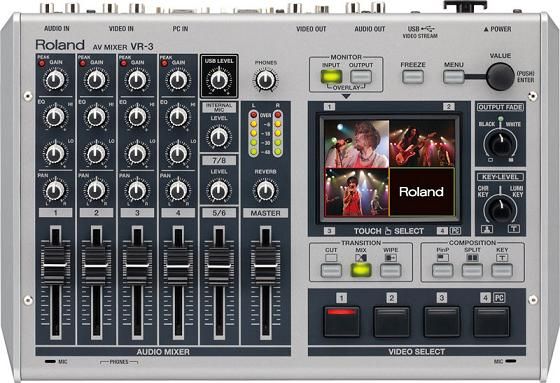 Roland VR 3 Portable Audio and Video Mixer with USB port New  