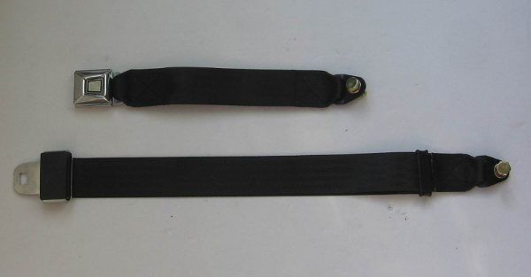 Auto Replacement Lap Seat Belt & Fixing Kit   GM Buckle  