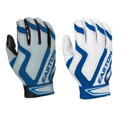 Easton Rival Home & Road Batting Gloves Royal Adult Large  