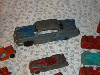   METAL TOY CARS BIG LOT (29) MIDGE, GOODIE, TOOTSIE TOY, 2 6  