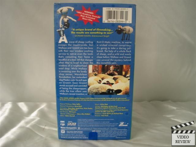 Wallace & Gromit   A Close Shave VHS 086162839931  