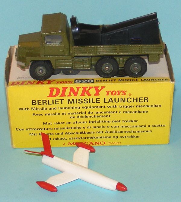 Dinky Toys #620 Berliet Nord R20 Missile Launcher MIB  