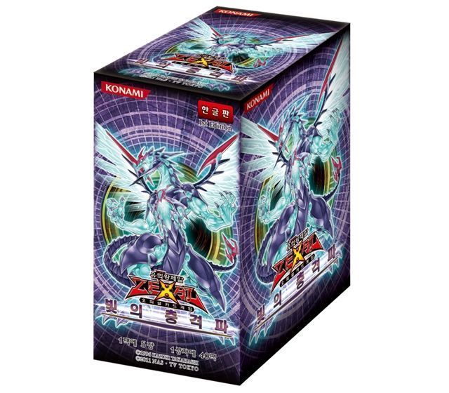 YUGIOH PHOTON SHOCKWAVE BOOSTER BOX KOREAN PSHW OCG  