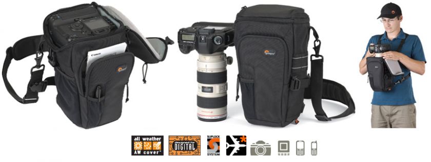 Lowepro Toploader Pro 75 AW Digital SLR Camera Case NEW  