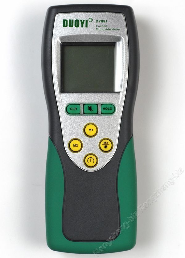 DY881 Carbon Monoxide Meter CO Monitor Gas Tester Detector 0 1000PPM 