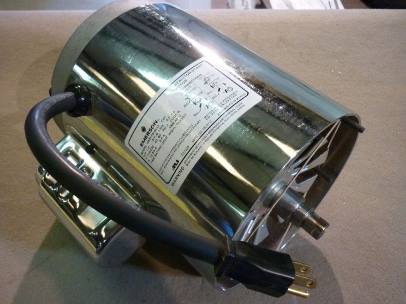 ONE EMERSON 1 HP CAPACITOR START MOTOR C63HTB 5143, NEW  