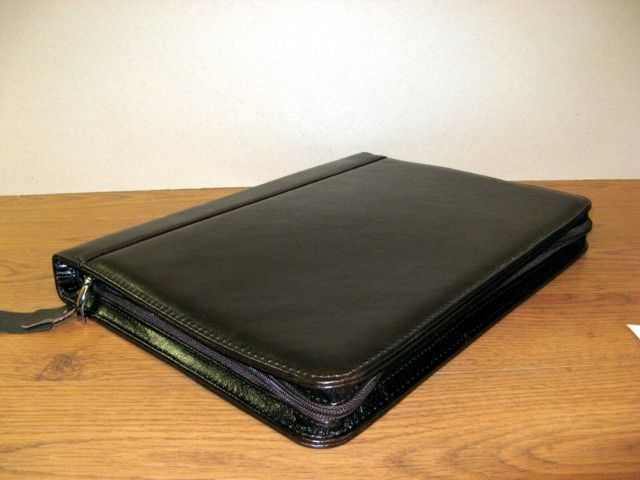 A4 zipped portfolio conference folder   2411 NEW  