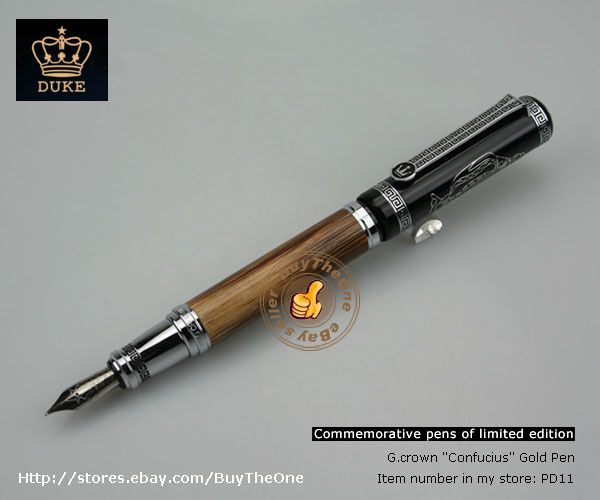 Confucius Commemorative Fountain Pen Handcraft Engraved  