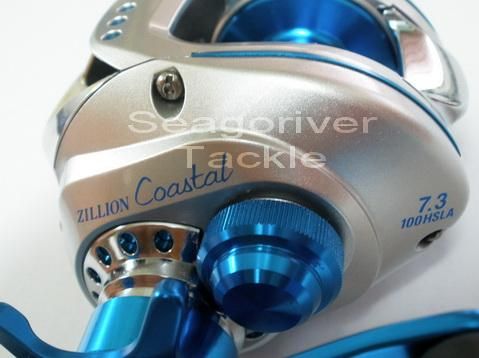 daiwa zillion coastal 100hsla baitcasting reel 100 hsla left handle 