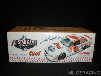 DALE EARNHARDT JR 2001 MLB ALL STAR DAYTONA 1/24 SNAP ON CLEAN VERSION 