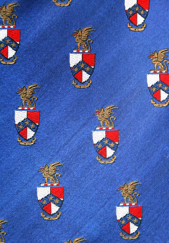 NEW Beta Theta Pi Silk Classic Blue Tie  