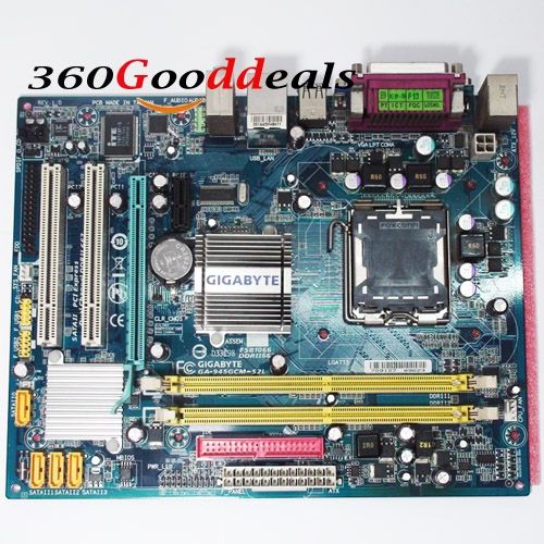 Gigabyte GA 945GCM S2L mATX Socket 775 Motherboard