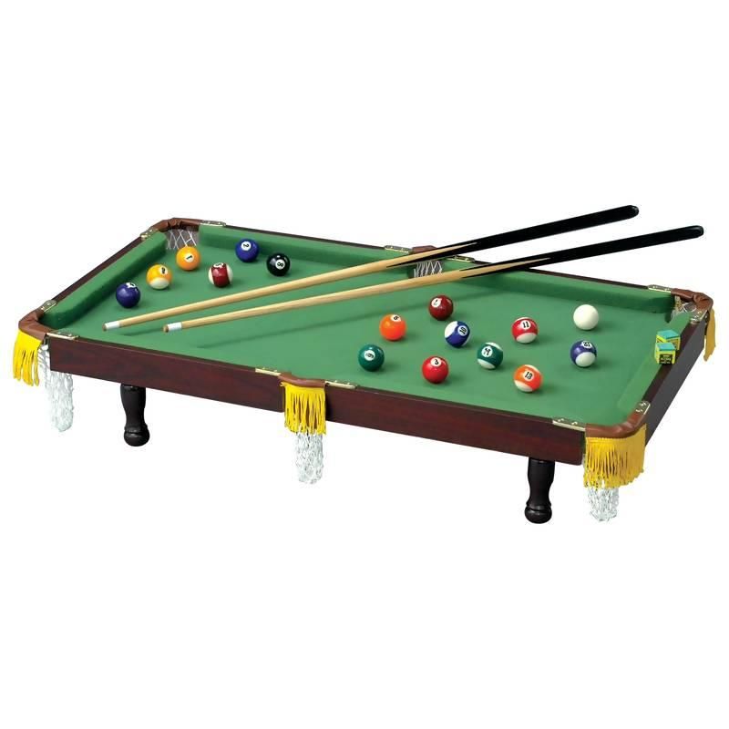 TABLETOP MINATURE POOL TABLE CLUB FUN  