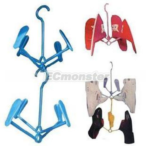 New Shoes Drying Plastic Rack Shelf Hanger Hook  