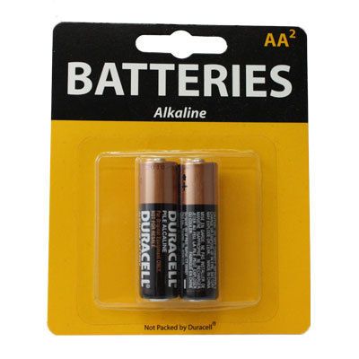 Duracell AA 2pk 1.5V Alkaline Battery Repack MN1500 LR6  