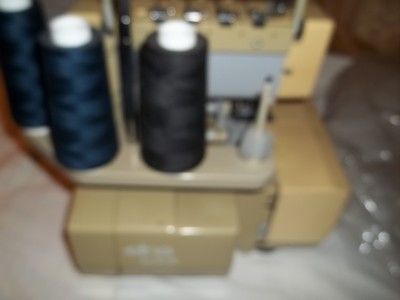 nice ELNA T34 T 34 LOCK SERGER SEWING MACHINE  