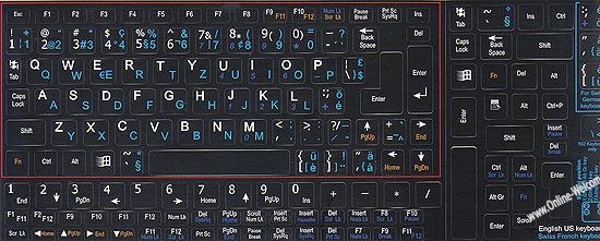 swiss french english netbook keyboard stickers black background non 