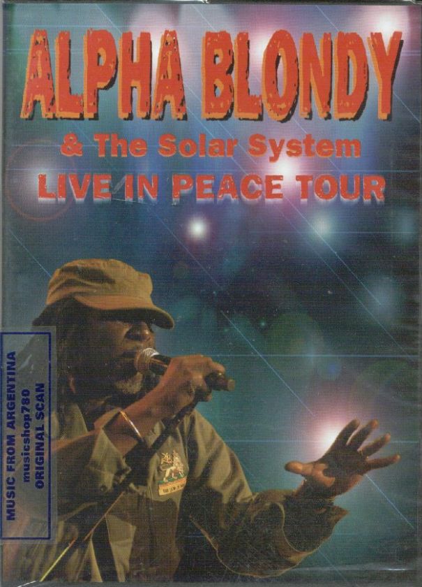   BLONDY & THE SOLAR SYSTEM, LIVE IN PEACE TOUR. FACTORY SEALED DVD