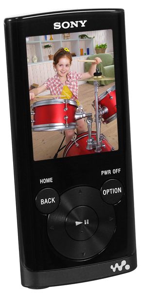 SONY NWZ E354 8GB FLASH /MP4/ FM PLAYER 2” LCD BLACK 27242806504 