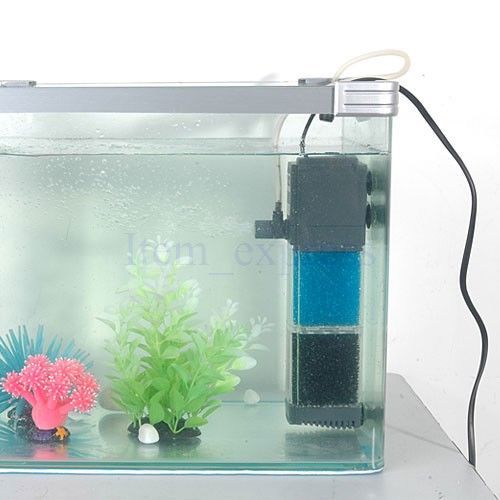 12W 880L/H Aquarium Fish Tank internal Filter For Freshwater & Salt 