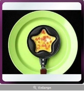 STAR NON STICK EGG PANCAKE FLYING FRY PAN  