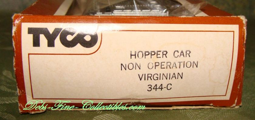 HO   Tyco   Virginian Hopper Car   OB  