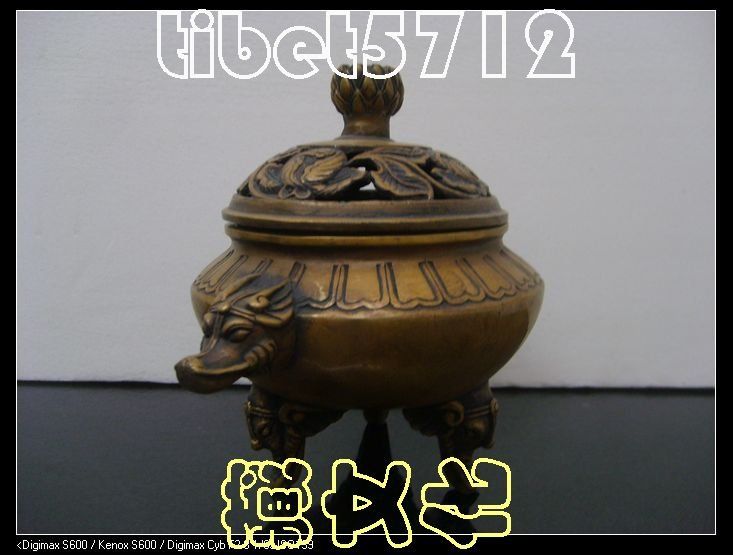   dragon elephant tripod censer burner Incense & Incense Holder  