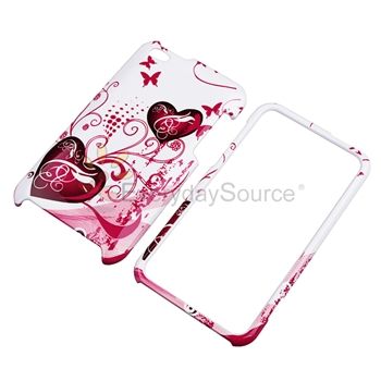   BUTTERFLY White Snap on HARD CASE SKIN FOR IPOD TOUCH 4 4th g Gen USA