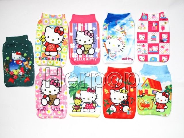 Lot 120 pcs Hello Kitty Mix Phone Ipods  socks Case Bag  