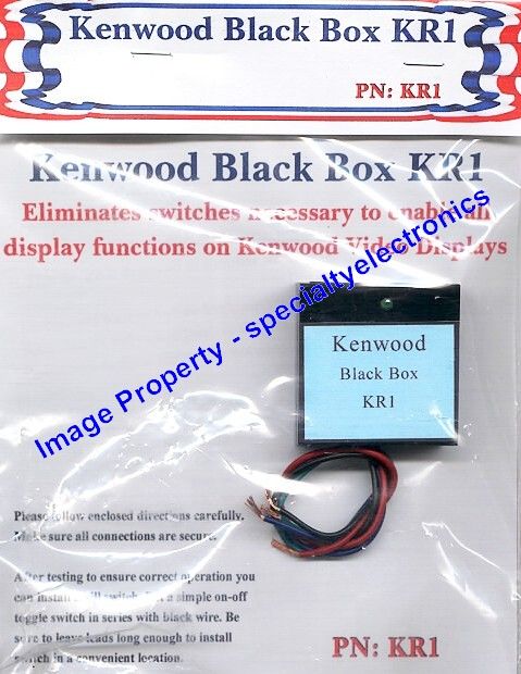 KENWOOD VIDEO BYPASS LOCKOUT DDX712 DDX812 DDX512  