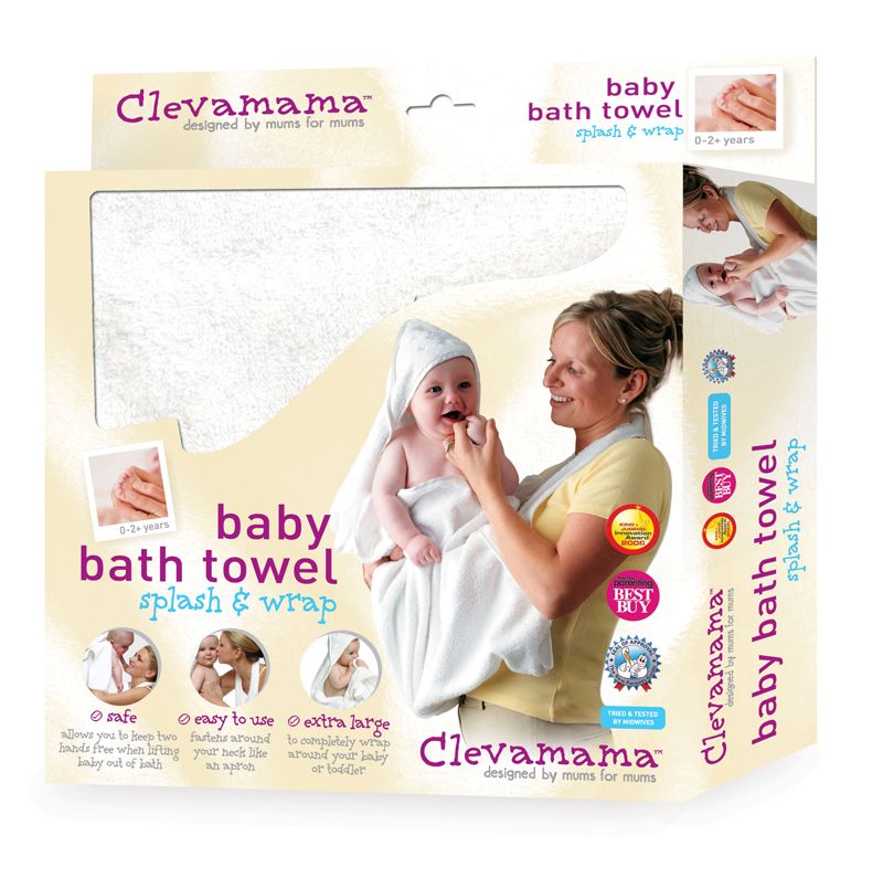 CLEVAMAMA ♥ Baby Memory Foam Pillow recuces flat head  