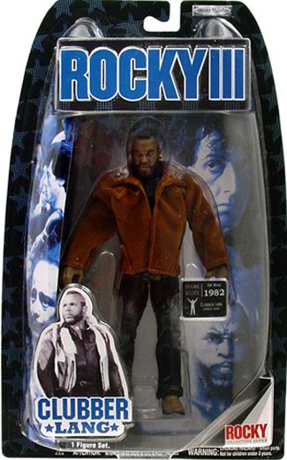 ROCKY III 3 JAKKS PACIFIC CLUBBER LANG MR. T STREET CLOTHES 6 ACTION 