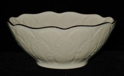 Lenox COTTAGE Small Round Bowl, 4 1/2 Leaf or Feather  