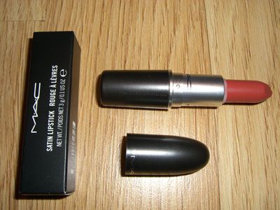 MAC COSMETICS SATIN LIPSTICK * ALIBI * NIB F/S 3g  