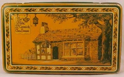 Vintage McCORMICKS ORANGE PEKOE TEA BAGS TIN Nice Cond  